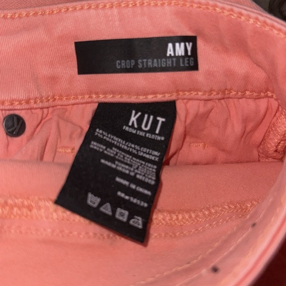 Amy Crop Straight Leg KUT FROM THE CLOTH- Brand New With Tags - Picture 6 of 7